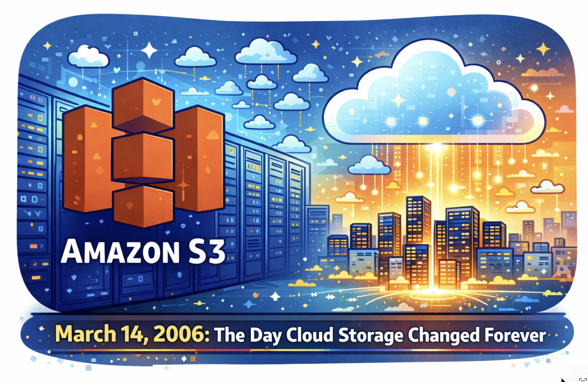 March 14, 2006 - The Launch of Amazon S3 and the Beginning of Modern Cloud Storage