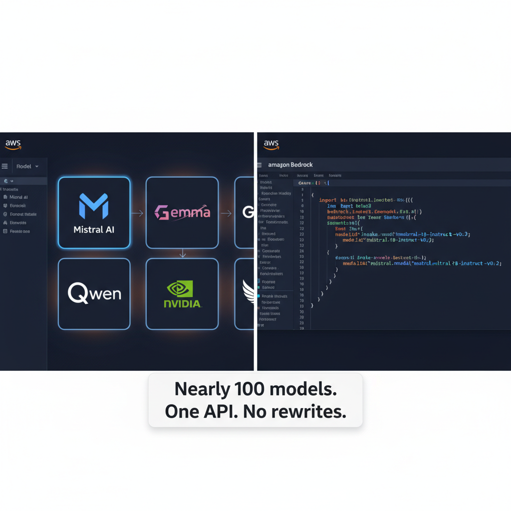 Amazon Bedrock hits nearly 100 models with 18 new open-weight additions