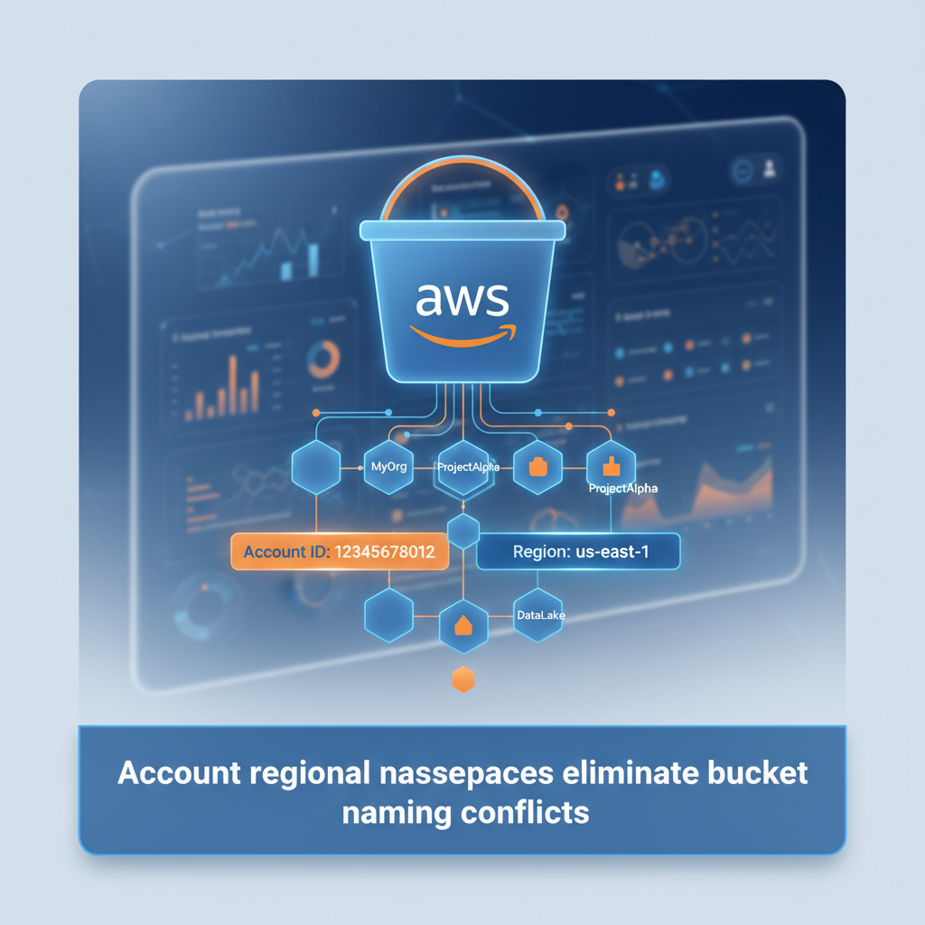 S3 account regional namespaces now live