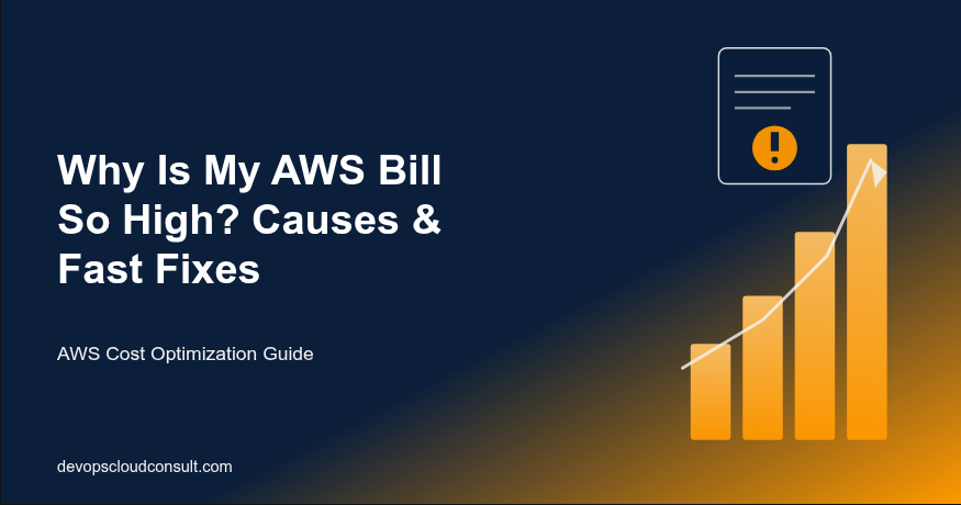 Why Is My AWS Bill So High? Causes & Fast Fixes