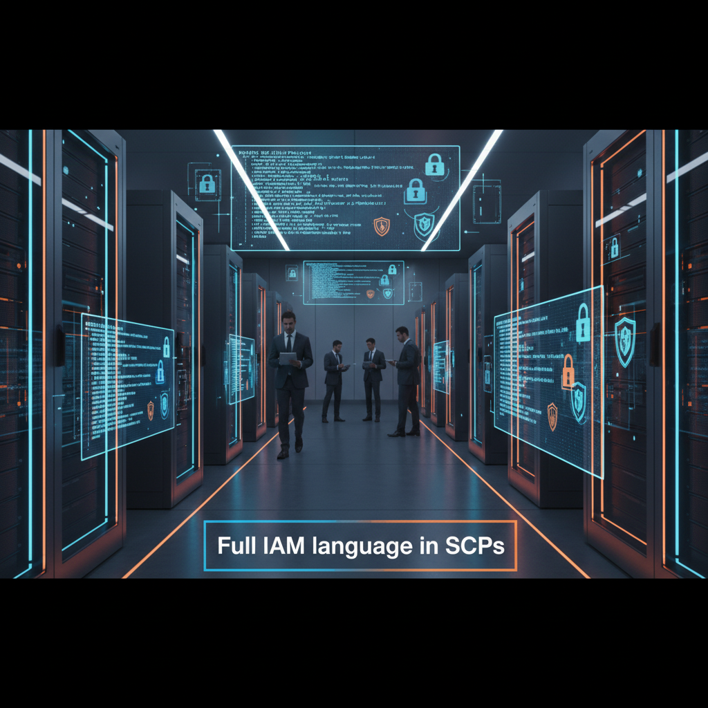 AWS SCPs now support full IAM syntax