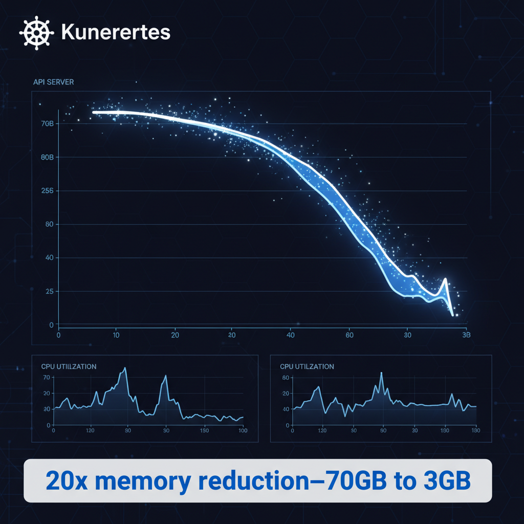 Kubernetes v1.33 cuts API memory usage by 95%