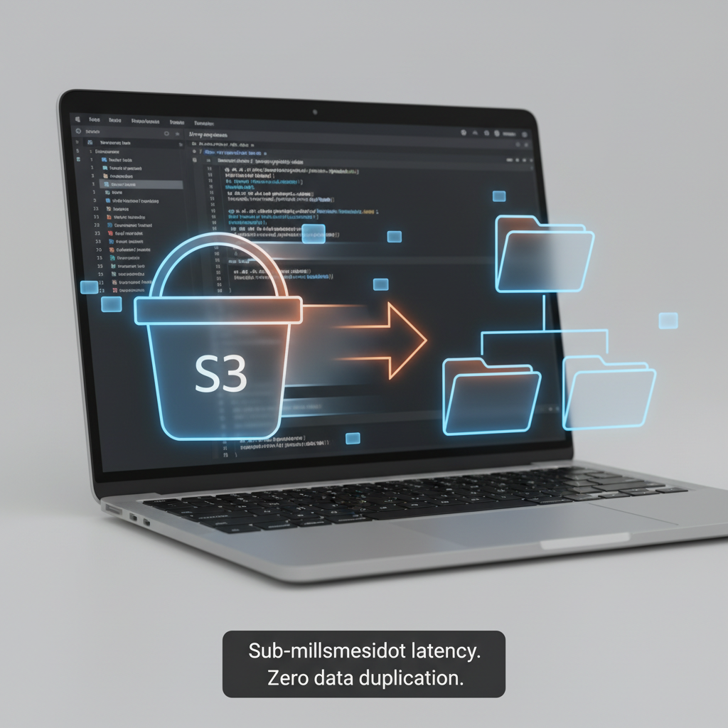 S3 Files: S3 buckets now work as native file systems